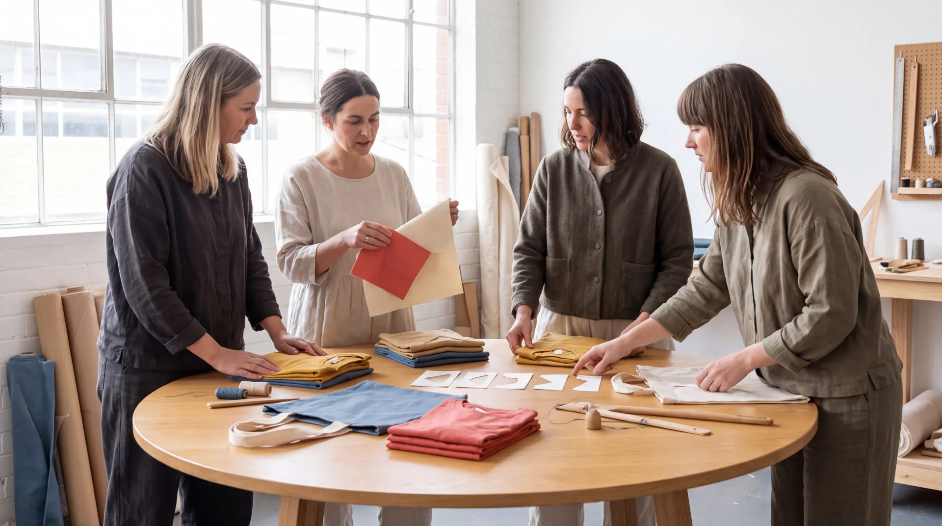 Kindergartengruppe mit individuell bedruckten Shirts